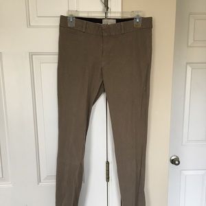 Two pairs of skinny casual dress pants